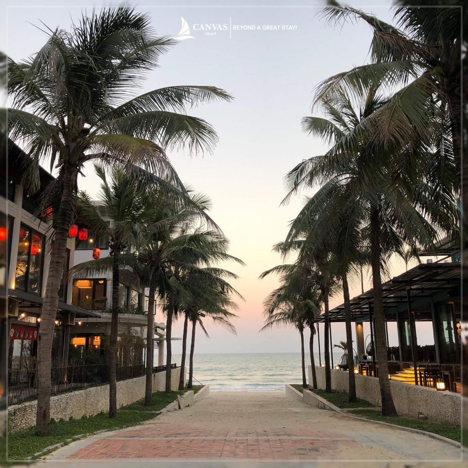 Canvas Danang Beach Hotel Exteriér fotografie
